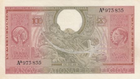 Belgique 100 Francs Elisabeth -01-02-1943 - SUP - P.123 - Série A.3