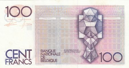 Belgique 100 Francs ND1992-94 - Hendrik Beyaert, sign au dos