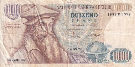 Belgique 1000 Francs - Gérard Kremer - 1975 - P.136