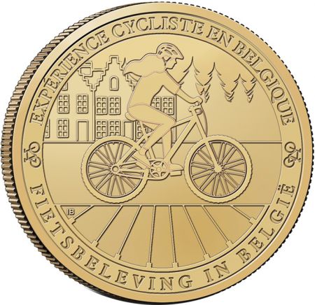 Belgique 2 5 Euros Commémo. Belgique 2023 - Expérience cycliste en Belgique