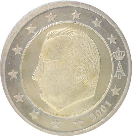 Belgique 2 Euros BE Belgique 2001 - Albert II