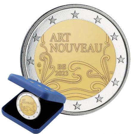 Belgique 2 Euros Commémo. BE 2023 - Art Nouveau