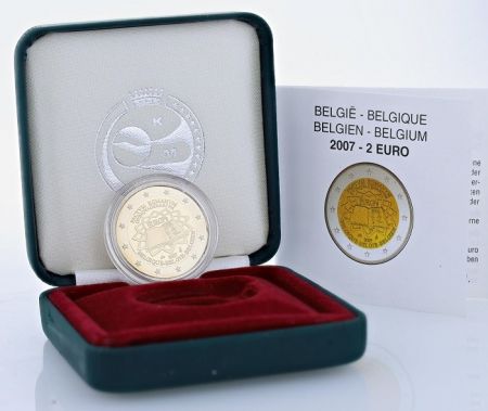 Belgique 2 Euros Commémo. BE Belgique 2005 - U.E. Belgo-Luxembourgeoise