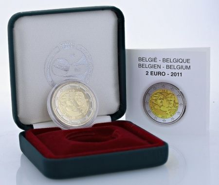 Belgique 2 Euros Commémo. BE Belgique 2011 - Journée de la femme