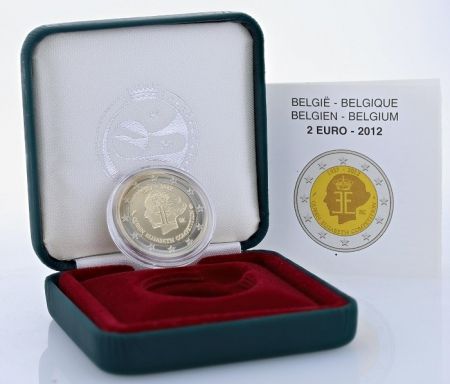 Belgique 2 Euros Commémo. BE Belgique 2012 - Concours Reine Elisabeth