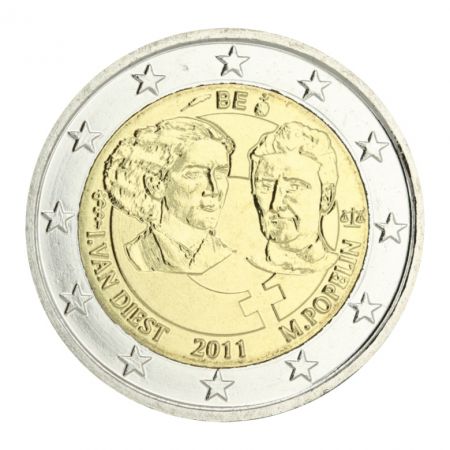 Belgique 2 Euros Commémo. Belgique 2011 - Journée de la femme