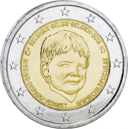 Belgique 2 Euros Commémo. Belgique 2016 - Child Focus