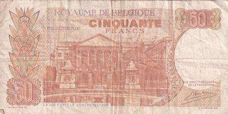Belgique 50 Francs - Baudoin Ier & Reine Fabiola - 1966 - Séries variées - TB à TTB - P.139