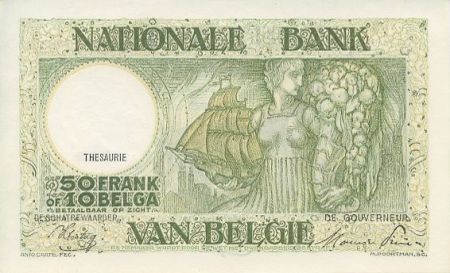Belgique 50 Francs Paysanne - Abondance