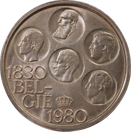 Belgique BELGIQUE  150 anniversaire de l\'indépendance - 500 FRANCS 1980