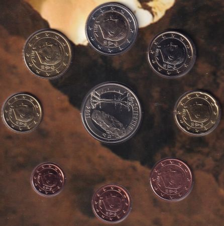 Belgique Série 8 monnaies Euro - Belgique 2011