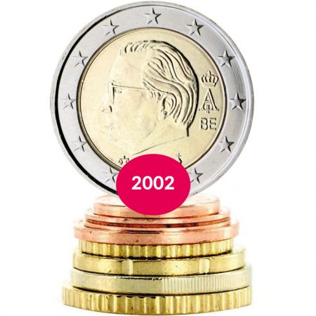 Belgique Série Euros BELGIQUE 2002