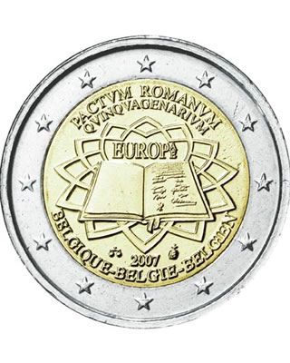 Belgique Traité de Rome - 2 Euros Commémo. BU 2007