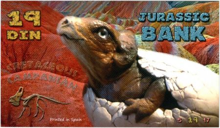 Beringia 19 Din, Jurassic Bank - Protoceratops - 2015