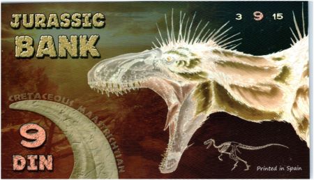 Beringia 9 Din, Jurassic Bank - Dryptausaure - 2015