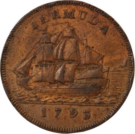 Bermudes BERMUDES  GEORGES III - PENNY 1793