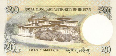 Bhoutan BHOUTAN  J. DORJI WANGCHUCK - 20 NGULTRUM 2006