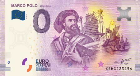 Billet 0 euro Souvenir -  Marco Polo - Italie 2019