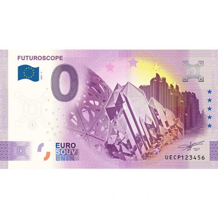 Billet 0 Euro Souvenir - Futuroscope - France 2021