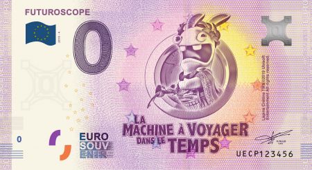 Billet 0 Euro Souvenir - Futuroscope - Lapins crétins - France 2020