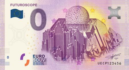 Billet 0 Euro Souvenir - Futuroscope 2019