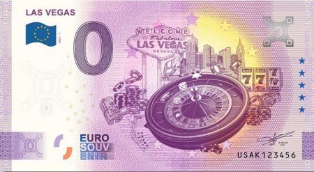 Billet 0 Euro Souvenir - Las Vegas 2021