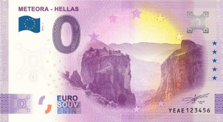 Billet 0 Euro Souvenir - Météores 2022