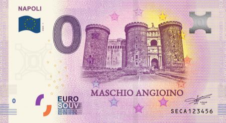Billet 0 Euro Souvenir - Naples - Italie 2020