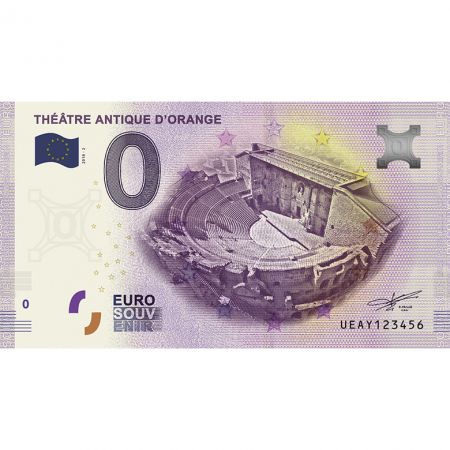 Billet 0 Euro Souvenir - Théâtre antique d\'Orange - France 2018