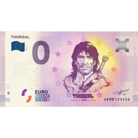 Billet 0 Euro Souvenir - Thorgal - Belgique 2019