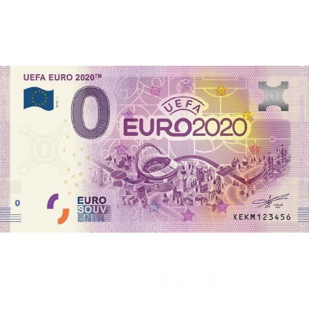 Billet 0 Euro Souvenir - UEFA Euro 2020 - Allemagne 2020