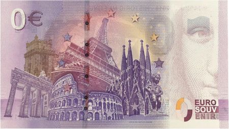 Billet touristique 0 Euro Souvenir SURPRISE !