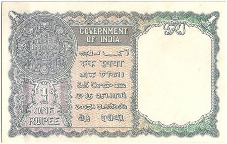 Birmanie 1 Rupee Georges VI - 1947