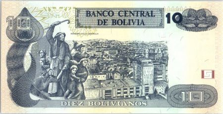 Bolivie 10 Bolivianos Cecilio Guzman de Rojas - 1996 (2015) - Neuf - P.243