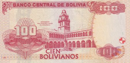 Bolivie 100 Bolivianos - Gabriel Rene Moreno - Université San Francisco Xavier de Chuquisaca - ND (2011) - P.241