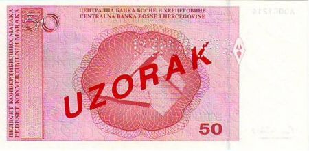 Bosnie-Herzégovine 50 Convertible Maraka - I. Ducic - 1998