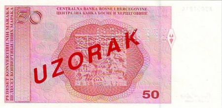 Bosnie-Herzégovine 50 Convertible Maraka - M. C. Catic - 1998