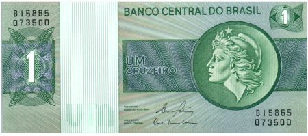 Brésil 1 Cruzeiro Liberté - Banque Centrale - 1980 Séries variées