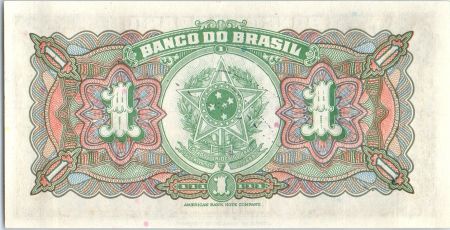 Brésil 1 Mil Reis Campos Salles - Armoiries - 1944