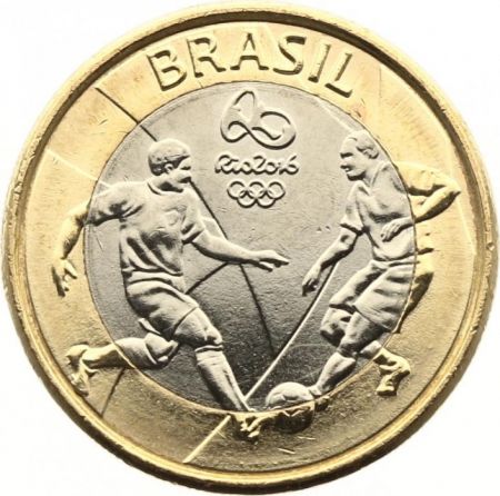 Brésil 1 Real Jeux Olympique de 2016 - Football - 2015