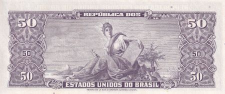 Brésil 5 Centavos sur 50 Cruzeiros - Princesse Isabel - ND (1966-1967) - Série 1780A - P.184a