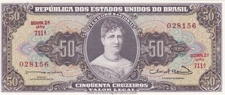Brésil 50 Cruzeiros,  Princesse Isabelle - 1963