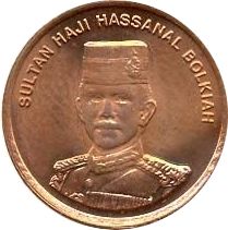 Brunéi 1 Sen Sultan H. Bolkiahi 2002