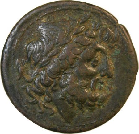 BRUTTIUM  LES BRETTIENS  - DRACHME bronze - 215/203 av. JC
