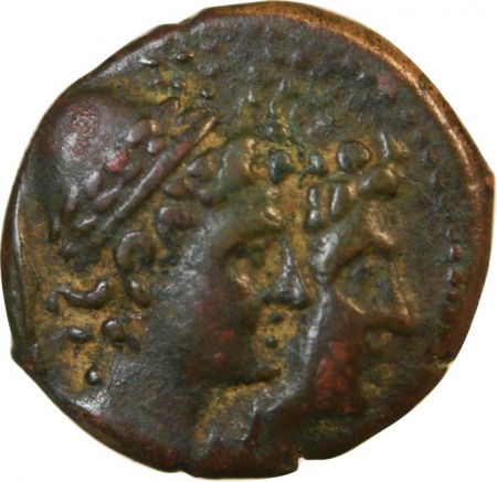 BRUTTIUM  RHEGIUM  - TETRAS bronze - 203/89 av. JC