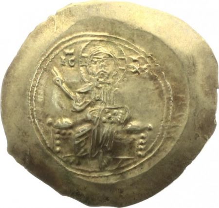 Byzance Histamenon Nomisma, Christ Pantocrator - Nicéphore III (1078-1081) Electrum