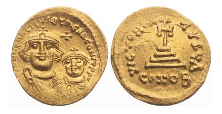 Byzance Solidus, Héraclius et Héraclius Constantin (610-641)