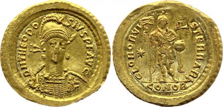 Byzance Solidus, Theodosius II (402-450) - Constantinople