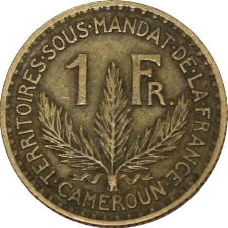 Cameroun 1 Franc CAMEROUN 1924 à 1926