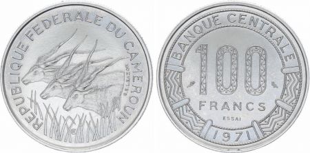 Cameroun 100 Francs Elans - 1971 - Essai